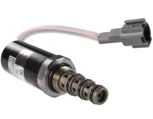 Τμήματα εκσκαφέα για HD820 HD1023 HD1430-3 Υδραυλική αντλία Στρογγυλή σολενοειδή βαλβίδα KWE5K-20/G24Y05