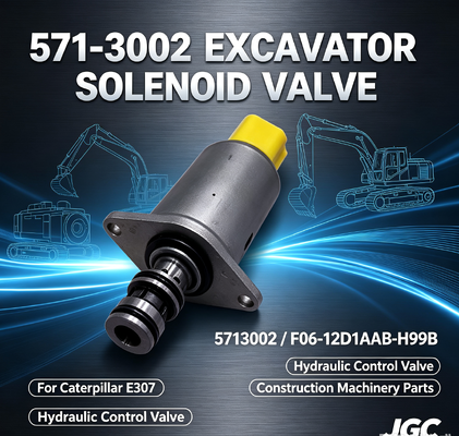 Για 571-3002 5713002 Εκσκαφέας E307 Υδραυλική Ηλεκτροβαλβίδα F06-12D1AAB-H99B