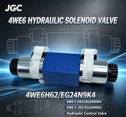 Υδραυλική Βαλβίδα 4WE6H62/EG24N9K4 4WE 6 D6X/EG24N9K4 Ηλεκτροϋδραυλική Βαλβίδα 4WE 6 J6X/EG24N9K4