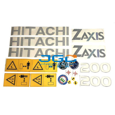Ανταλλακτικά ZAX200 ZAX230 ZAX270 ZAX330 ZAX400 zax470-3 εκσκαφέων Zax70 ZAX120 ολόκληρη αυτοκόλλητη ετικέττα σώματος αυτοκινήτων -6