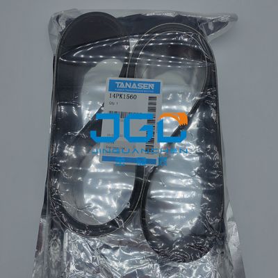 Εφεδρικά ανταλλακτικά ζωνών 14PK1560 εκσκαφέων των μηχανημάτων κατασκευής