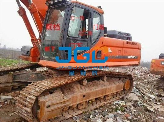 DH215-7 215-9 80G Καμπίνα εκσκαφέα γερανού μπροστινό παρμπρίζ πίσω από την κάτω πόρτα
