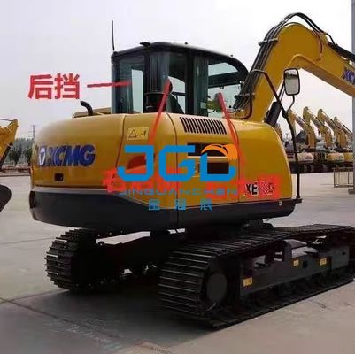 XE75DA 85C 80 Μπροστινός εκσκαφέας γυαλί κάτω γραναζιού Μπροστινός αποσβεστήρας γυαλί Πίσω πλευρά Καμπυλωτό γυαλί