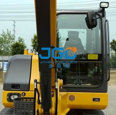 XE60D Εκσκαφέας Μπροστινό παρμπρίζ Μπροστινό Κάτω Πόρτα Φεγγίτης Δεξιός βραχίονας σκληρυμένο γυαλί