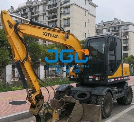 XYB75W-9 XYB75W-8T Γυάλινη καμπίνα εκσκαφέα Μπροστινή κάτω συρόμενη πόρτα στην πίσω πλευρά του δεξιού βραχίονα σκληρυμένο γυαλί