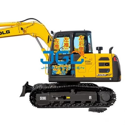 E690H/635/655/675/685 Παρμπρίζ εκσκαφέας Πίσω πλευρική κάμψη Δεξιός βραχίονας φεγγίτης