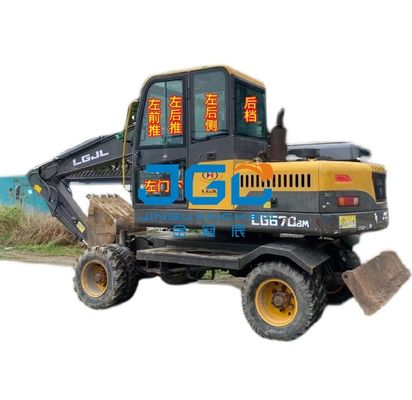670BM 680 690 Excavator Glass Μπροστινό παρμπρίζ Πόρτα Συρόμενο Παράθυρο Glass