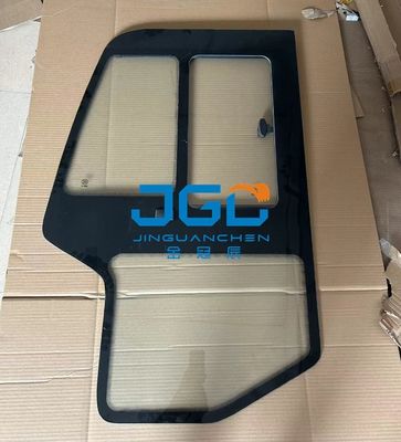 75S-9 75X Excavator Glass Ολόκληρο τζάμι πόρτας με ενσωματωμένα εξαρτήματα μικρού παραθύρου