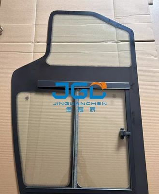 75S-9 75X Excavator Glass Ολόκληρο τζάμι πόρτας με ενσωματωμένα εξαρτήματα μικρού παραθύρου
