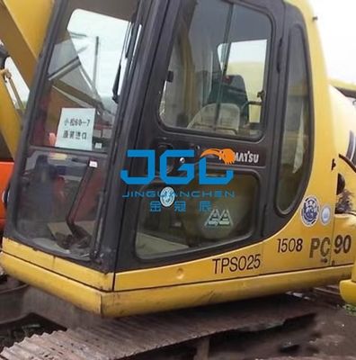 PC120-6 60-7 Εκσκαφέας Μπροστινό παρμπρίζ Πόρτα Συρόμενο Παράθυρο Πίσω Γρανάζια Πίσω Πλαϊνή σκληρυμένο γυαλί