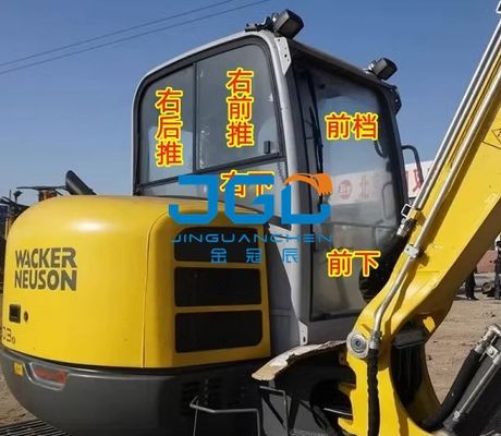 Excavator Z38 50 60 Μπροστινό γρανάζι επάνω και κάτω αριστερό πίσω συρόμενο παράθυρο σκληρυμένο γυαλί