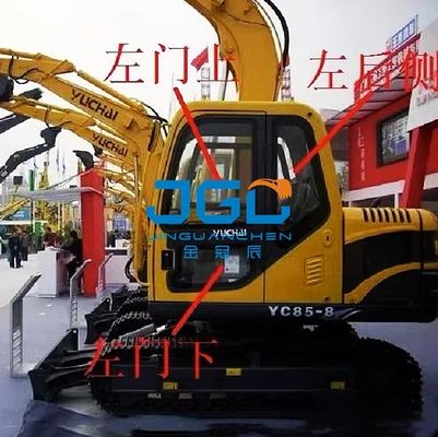 YC85-6 135-6 85-8 135-8 85-7 Εκσκαφέας Μπροστινό στοπ Αριστερά και Δεξιά Πίσω Γυαλί