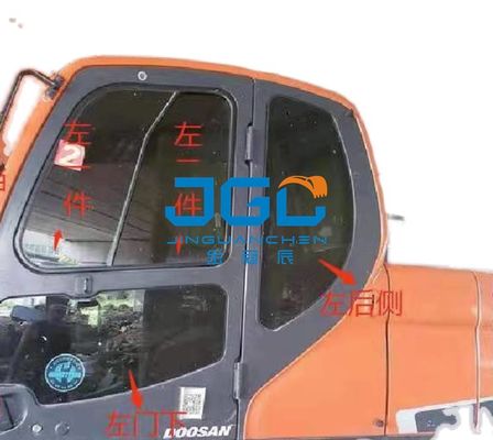 DX225-9C 75 260 Ο δεξιός βραχίονας του εκσκαφέα γυαλί μπροστινό συρόμενο παράθυρο ανεμογεννήτριας είναι σκληρυμένο