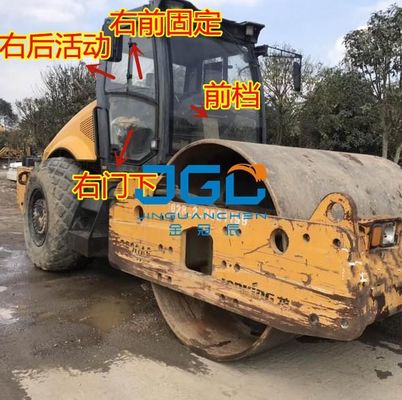 Οπίσθιο γυαλί χάλυβα οδικών κυλίνδρων LG526B6 523A6 520B3 523A3 κάτω από την μπροστινή κινητή πόρτα