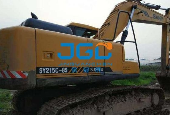Ο εκσκαφέας SY215C-8S 195 135-8s συνδέει μπροστινό και πίσω μέρος αριστερά και σωστό γυαλί