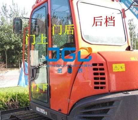 KX185-3 Εκσκαφέας Μπροστά και πίσω γρανάζια Αριστερά και δεξιά παράθυρα και άνω και κάτω παρμπρίζ