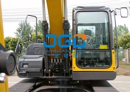 XE135D ο εκσκαφέας συνδέει μπροστινό και πίσω μέρος τους ανώτερους και χαμηλότερους ανεμοφράκτες φεγγιτών αριστερών και δεξιών πορτών