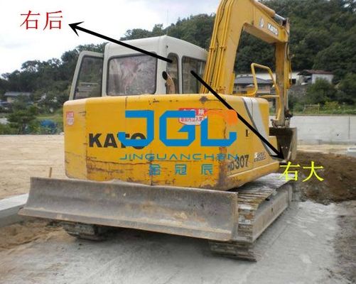HD307 ο εκσκαφέας συνδέει μπροστινό και πίσω μέρος τις αριστερά και δεξιά πόρτες και τα παράθυρα επάνω από και κάτω από τον ανεμοφράκτη