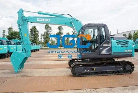 Sk130-8 ανώτερος και χαμηλότερα τοποθετημένος σε στρώματα ανεμοφράκτης φεγγιτών πορτών εκσκαφέων μπροστινό και πίσω μέρος