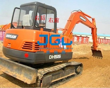 Γυαλί dh55-lc-7 εκσκαφέων μπροστινό και πίσω μέρος ανεμοφράκτης, αριστερά και δεξιά πόρτες και παράθυρα