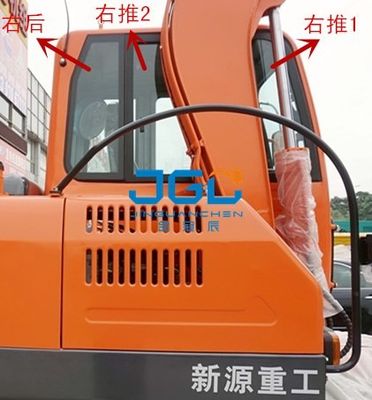 Πόρτες γυαλιού εκσκαφέων XY75W-9T 85W-8T και παράθυρα που αφήνονται και σωστός μπροστινό και πίσω μέρος ανεμοφράκτης φεγγιτών