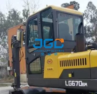 LG670BM ανώτερο και χαμηλότερο γυαλί όπλων φεγγιτών πορτών εκσκαφέων μπροστινό και πίσω μέρος
