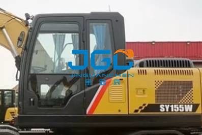 SY155W Πύλη τροχιάς εκσκαφέα εμπρός και πίσω αριστερά και δεξιά κάτω οροφή μεγάλο χέρι παρμπρίζ