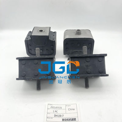 Τμήματα εκσκαφέα Doosan Daewoo DH130-7 Μηχανή ποδιού καουτσούκ ανθεκτική σε κραδασμούς κόλλα.