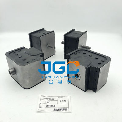 Τμήματα εκσκαφέα Doosan Daewoo DH130-7 Μηχανή ποδιού καουτσούκ ανθεκτική σε κραδασμούς κόλλα.