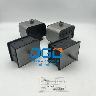 Τμήματα εκσκαφέα Doosan Daewoo DH130-7 Μηχανή ποδιού καουτσούκ ανθεκτική σε κραδασμούς κόλλα.