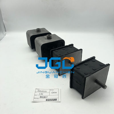 Τμήματα εκσκαφέα Doosan Daewoo DH130-7 Μηχανή ποδιού καουτσούκ ανθεκτική σε κραδασμούς κόλλα.