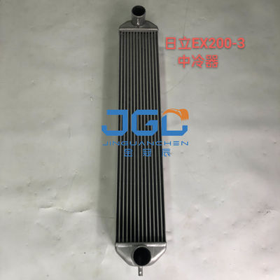 ZAX200-3 ZAX200-5G Intercooler Hitachi Excavator Charge Air Cooler 4650354 Η θερμοκρασία του αέρα είναι χαμηλότερη από τη θερμοκρασία του αέρα