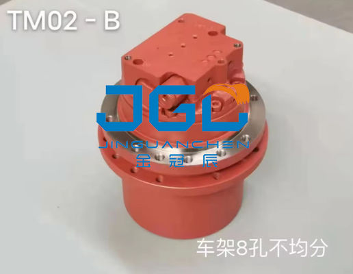 Ταξιδιωτικός κινητήρας TM02 GM02 Τελική κίνηση Assy Πλανητική μηχανή μειώτριας ταχύτητας κινητήρα κιβώτιο ταχυτήτων μειώτρια για εξορυκτήρα U15-3 PC14R2 CX