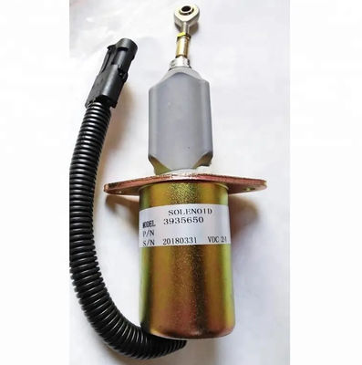 6CT 12V 24V Μέρη κινητήρα Σταματήστε Σολενοειδές Αποσύνδεση καυσίμου Σολενοειδής 3935650
