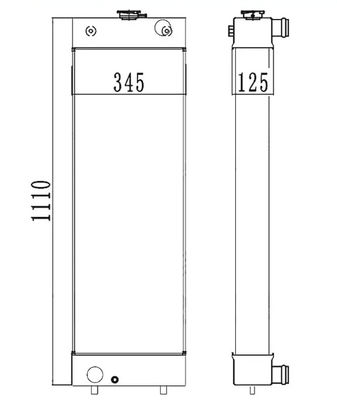 OEM Ποιότητα PC210-8 PC210LC-8 PC210-8K PC230-8K PC200-8 Ραδιενεργός εξορυκτήρα 20Y-03-41651