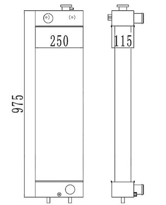 22B-03-13110 PC128-8 PC128-6 PC128US-2 PC138US-2 Ραδιοκυστήρας εξορυκτικού μηχανισμού