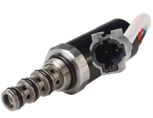 Τμήματα εκσκαφέα για HD820 HD1023 HD1430-3 Υδραυλική αντλία Στρογγυλή σολενοειδή βαλβίδα KWE5K-20/G24Y05