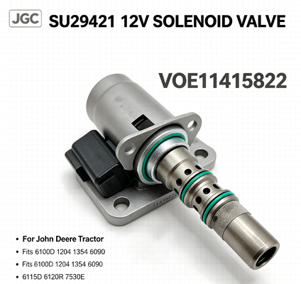 SU29421 VOE11415822 Σολενοειδής βαλβίδα 12V για ελκυστήρα 6100D 1204 1354 6090 6115D 6120R 7530E Μέρος γεωργικών μηχανών