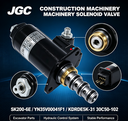 Ηλεκτροβαλβίδα Εκσκαφέα SK200-6E YN35V00041F1 KDRDE5K-31 30C50-102