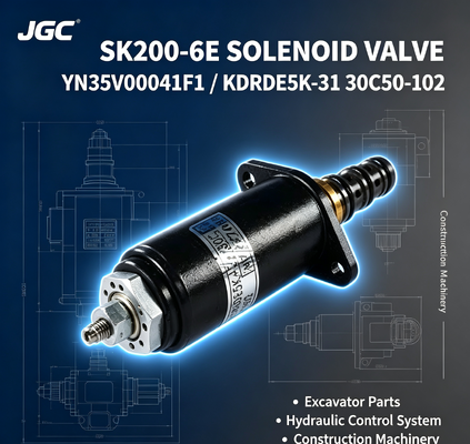 Ηλεκτροβαλβίδα Εκσκαφέα SK200-6E YN35V00041F1 KDRDE5K-31 30C50-102