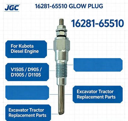 16281-65510 Φωτεινή πρίζα για κινητήρα ντίζελ Kubota V1505 D905 D1005 D1105 Αντικατασκευαστικά μέρη τρακτέρ σκάφους