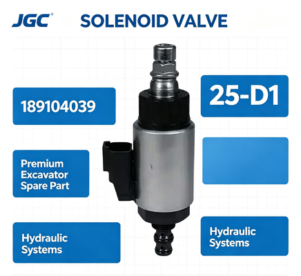 25-D1 Solenoid Valve (189104039) - Ανταλλακτικό Εκσκαφέα Υψηλής Ποιότητας για Υδραυλικά Συστήματα