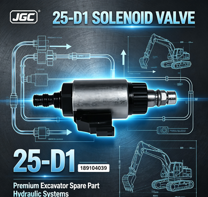 25-D1 Solenoid Valve (189104039) - Ανταλλακτικό Εκσκαφέα Υψηλής Ποιότητας για Υδραυλικά Συστήματα