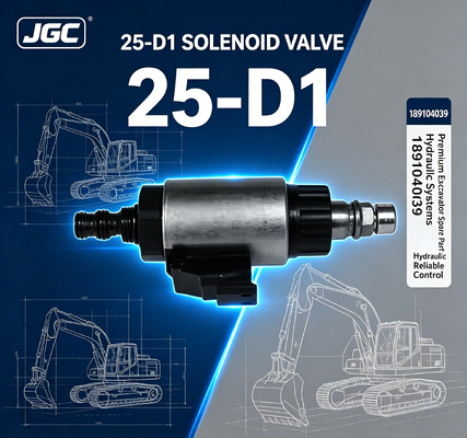 25-D1 Solenoid Valve (189104039) - Ανταλλακτικό Εκσκαφέα Υψηλής Ποιότητας για Υδραυλικά Συστήματα