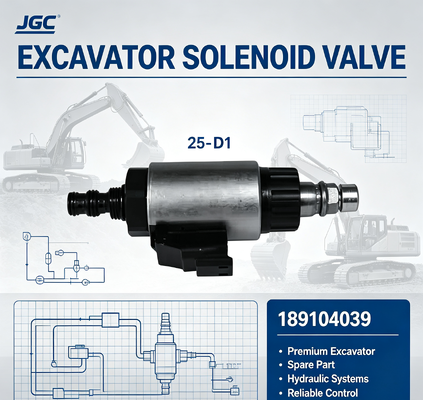 25-D1 Solenoid Valve (189104039) - Ανταλλακτικό Εκσκαφέα Υψηλής Ποιότητας για Υδραυλικά Συστήματα