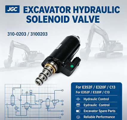 310-0203 3100203 ΗΛΕΚΤΡΟΒΑΝΑ ΕΚΣΚΑΦΕΑ για E352F E320F C13 ΗΛΕΚΤΡΟΒΑΝΑ ΥΔΡΑΥΛΙΚΟΥ