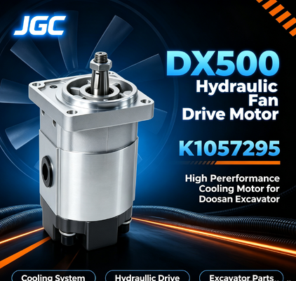 Κ1057295 DX500 Υδραυλικός ανεμιστήρας κινητήρας, υψηλής απόδοσης εκσκαφικά ανεμιστήρα υδραυλικός κινητήρας για εκσκαφικά Doosan