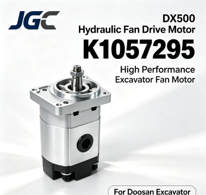 Κ1057295 DX500 Υδραυλικός ανεμιστήρας κινητήρας, υψηλής απόδοσης εκσκαφικά ανεμιστήρα υδραυλικός κινητήρας για εκσκαφικά Doosan