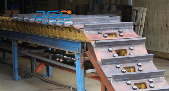 Ενιαία μαξιλάρια διαδρομής Grouser ανταλλακτικών συστημάτων προσγείωσης γερανών εκσκαφέων αντιολισθητικών αλυσίδων